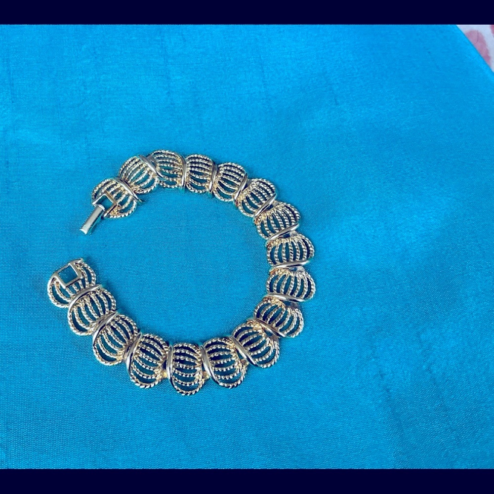 “Trifari” Gold Tone Bracelet